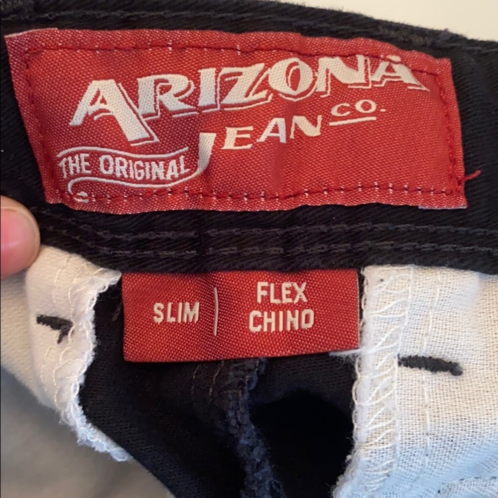 NWOT Arizona Jean Co. Black Jeans - Picture 3 of 5
